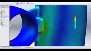 Adaptive Mesh Refinement in SolidWorks Simulation