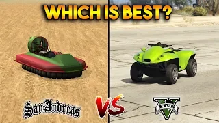 GTA 5 BLAZER AQUA VS GTA SAN ANDREAS VORTEX : WHICH IS BEST?