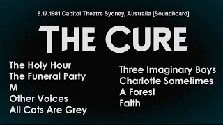 The Cure 8.17.1981 Sydney, Australia [Soundboard]