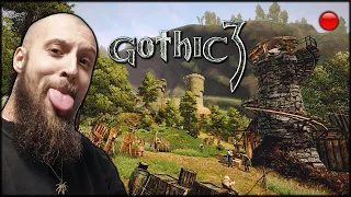 GOTHIC 3 ⚔️ #8 MOD PACK /NORDMARCZYK | W DROGE! 🔴 [NA ŻYWO]