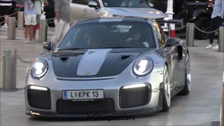 850HP Porsche 991 GT2 RS w/ 22'' Custom Wheels in Monaco - Exhaust Sounds!