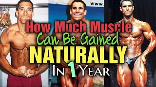 How Much Muscle Can You Gain Training Natural Per Year???