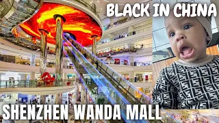 BLACK FAMILY EXPLORE CHINA’s SHOCKING FUTURE TECH MALL✌️Shenzhen Wanda Plaza #blackinchina #trending