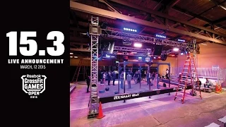 Live Announcement of Open Workout 15.3