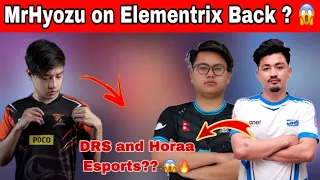 MrHyozu on Elementrix Back 😱 // MrHyozu on Horaa Esports and DRS 🔥 PMSL ?? #horaaesports #cr7horaa