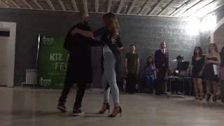 Yagovdik  Vyacheslav & Anna Gura Urban Kizomba dance 2018