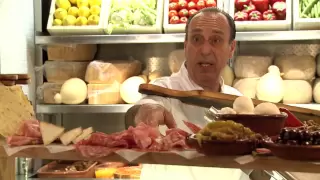 Gennaro Contaldo discusses the Jamie Oliver 'Jme' antipasti platter