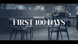 #WeDecide: The first 100 days
