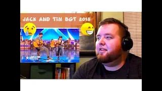 Jack and Tim receive GOLDEN BUZZER from Simon Cowell! BGT 2018 - Jerod M REACTION