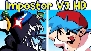 Friday Night Funkin' VS Impostor V3 HD FULL WEEK + Cutscenes (FNF HD/Mod) (Among Us)