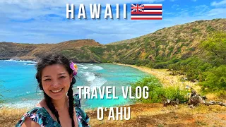 Hawaii Travel Vlog | Romantic Honeymoon in Hawaii | Exploring Waikiki, Hanauma Bay & the North Shore