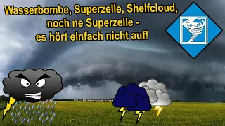 Heftige Gewitter über Südbayern, 2. Juli | Wetteraction 2020