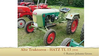 Alte Traktoren - HATZ TL 13 (1959)