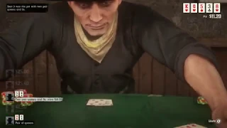 Red Dead Online - Poker in Tumbleweed