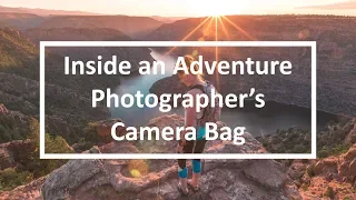 Inside an Adventure Photographer's Camera Bag