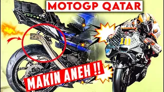 Yamaha Bawa Knalpot ANEH‼️Fairing Dibolongin😱 Marquez Ancurr🥲, Honda kok BEDA ? #MotogpQatar2024