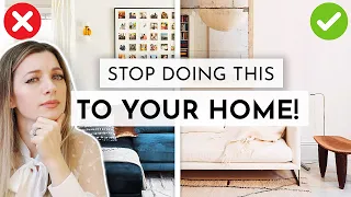 7 WORST DECORATING SINS (and how to fix them✅)
