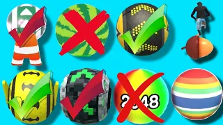 Which balls is best? Going Balls Super Speed Run Gameplay Level walkthrough? ios/Android games