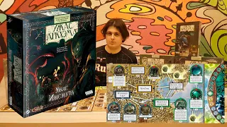 Ужас Аркхэма Ужас Инсмута  Arkham Horror Innsmouth Horror Распаковка Unboxing