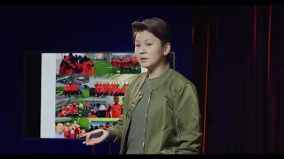 How to make soccer more inclusive to girls and women | Aidana Otorbaeva | TEDxTokombaevSt