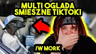 MULTI ogląda ŚMIESZNE TIKTOKI #27 /w MORK