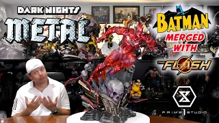 Prime 1 Studio RED DEATH Review.  BATMAN & FLASH MERGED IN THIS STATUE!