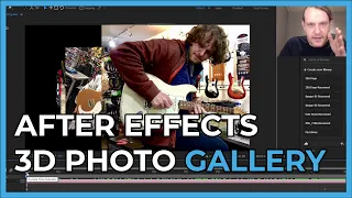 Simple 3D Photo Gallery In Adobe After Effects 2022