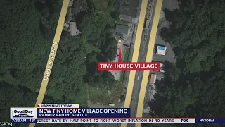New tiny home village opening in Seattle's Rainier Valley neighborhood | FOX 13 Seattle