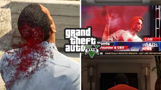 Las 10 muertes más HORRIBLES y SANGRIENTAS de todo GTA 5