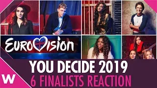 UK: BBC Eurovision You Decide 2019 (REACTION to 6 songs)