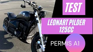 Test LEONART PILDER 125cc permis A1 Regal raptor