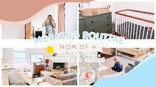 Morning Routine - Mom of Four Littles! Kindergarten, Preschool, Toddler + Infant