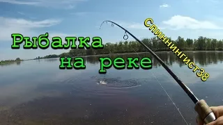 Рыбалка на реке. Рыбалка в Иркутской области
