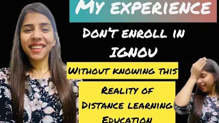 IGNOU| My experience with IGNOU | Reality of distance learning | College Vidya | Online education