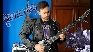 Dissection - Where dead angels lie (guitar solo cover)