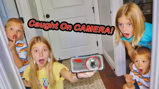 CAUGHT On Security Camera! Mailman Hides Aliens In Tannerites House From Kids!