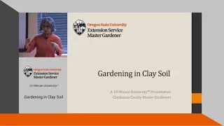 Gardening in Clay Soil - OSU Master Gardeners