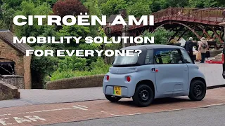 Citroën Ami. A mobility solution for everyone? Test Drive & Opinion. Electric Car.