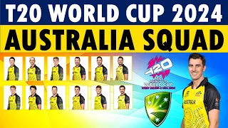T20 World Cup 2024 Australia Squad: Australia squad for ICC T20 World Cup 2024