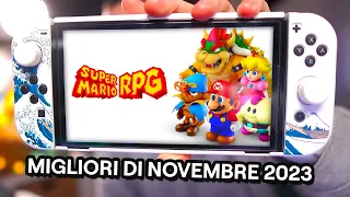 I 13 MIGLIORI giochi di NOVEMBRE 2023 su Nintendo Switch