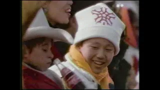 Coca Cola Coke Calgary 1988 Winter Olympic Commercial