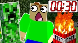 EVERY 30 SECONDS MINECRAFT TRIES TO KILL ME!