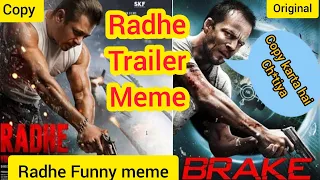 DANK INDIAN MEME 😂/ Radhe movie Review😂 / Salman meme Template😂 #viralmeme #trending  / Mr PVA