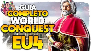 GUIA DEFINIVIVO PARA WORLD CONQUEST | EU4 Parte 1 de 4 - Gameplay Tutorial PT BR