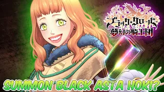 SUMMON BLACK ASTA HOKI??😈 MIMOSA SAMPE SMILE?? | Black Clover Phantom Knights Bahasa Indonesia