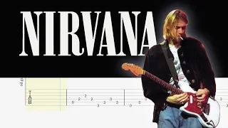 Heart Shaped Box - Nirvana - Play Along Guitar Tab with Original Song