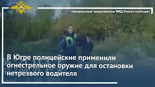 Ирина Волк: В Югре полицейские применили огнестрельное оружие для остановки нетрезвого водителя