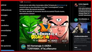 Te Lo resumo Reacciona a PIKORO Recomendando Su Homenaje a DBZ