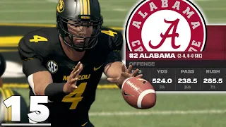 We Play Alabama and IMMEDIATELY Switch QBs.. | Coach Carousel Dynasty NCAA 23 #15