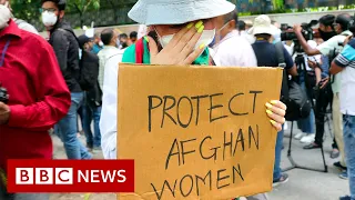 The Afghan refugees in India scared for their families - BBC News